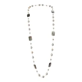 121-01-S | SILVER GEOMETRIC NECKLACE