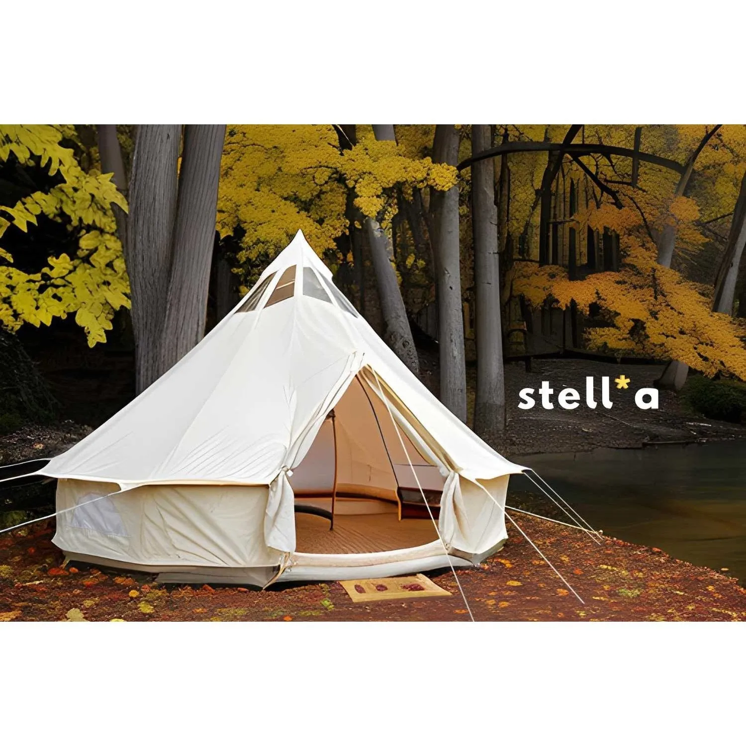 13' (4M) Stella™ Stargazing Canvas Tent