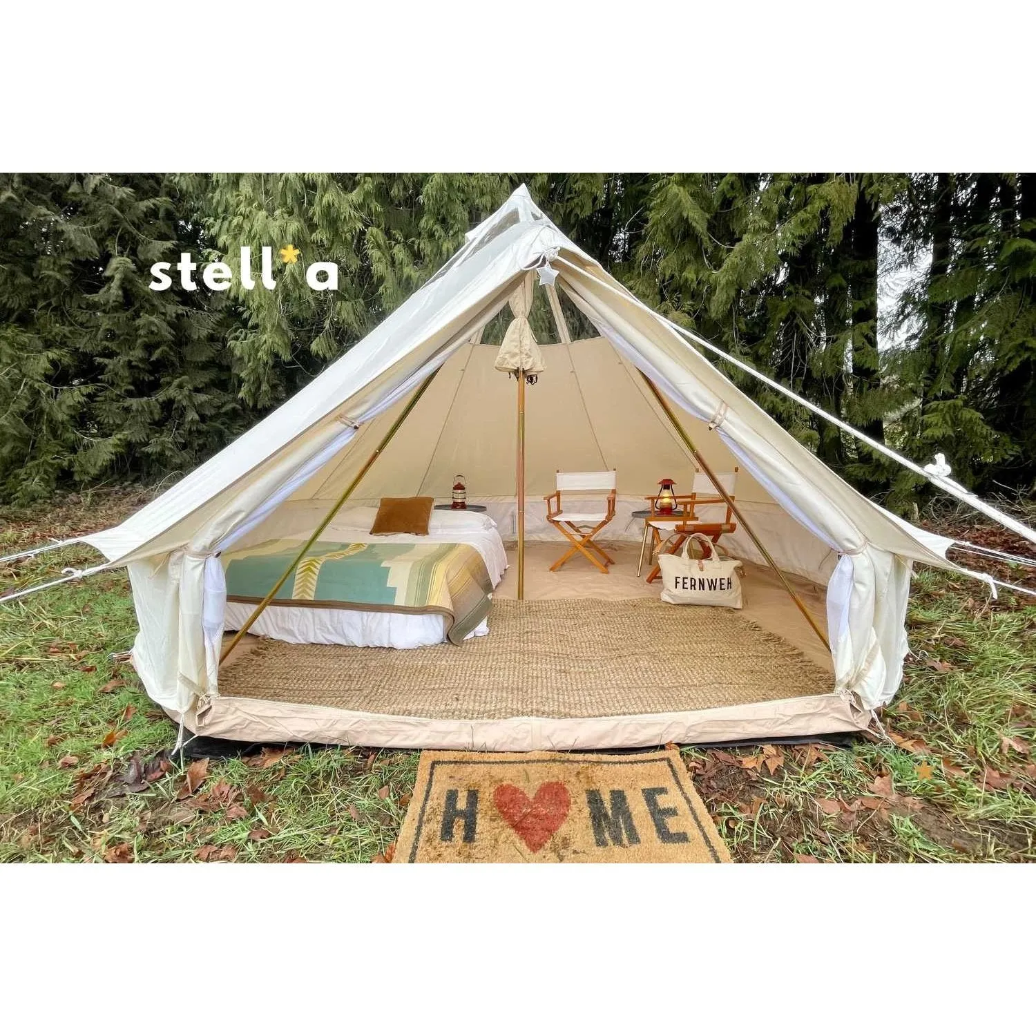 13' (4M) Stella™ Stargazing Canvas Tent