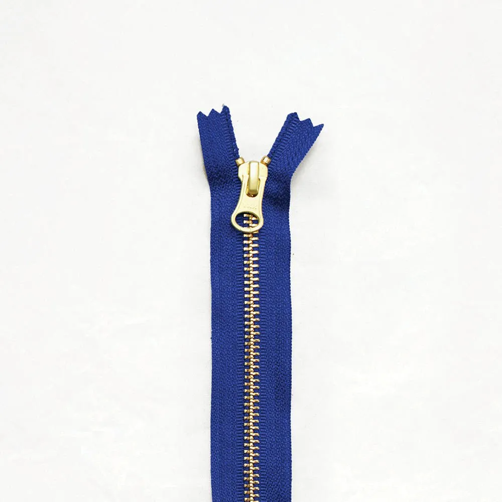 13" Brass Zippers - Mystery Value Packs