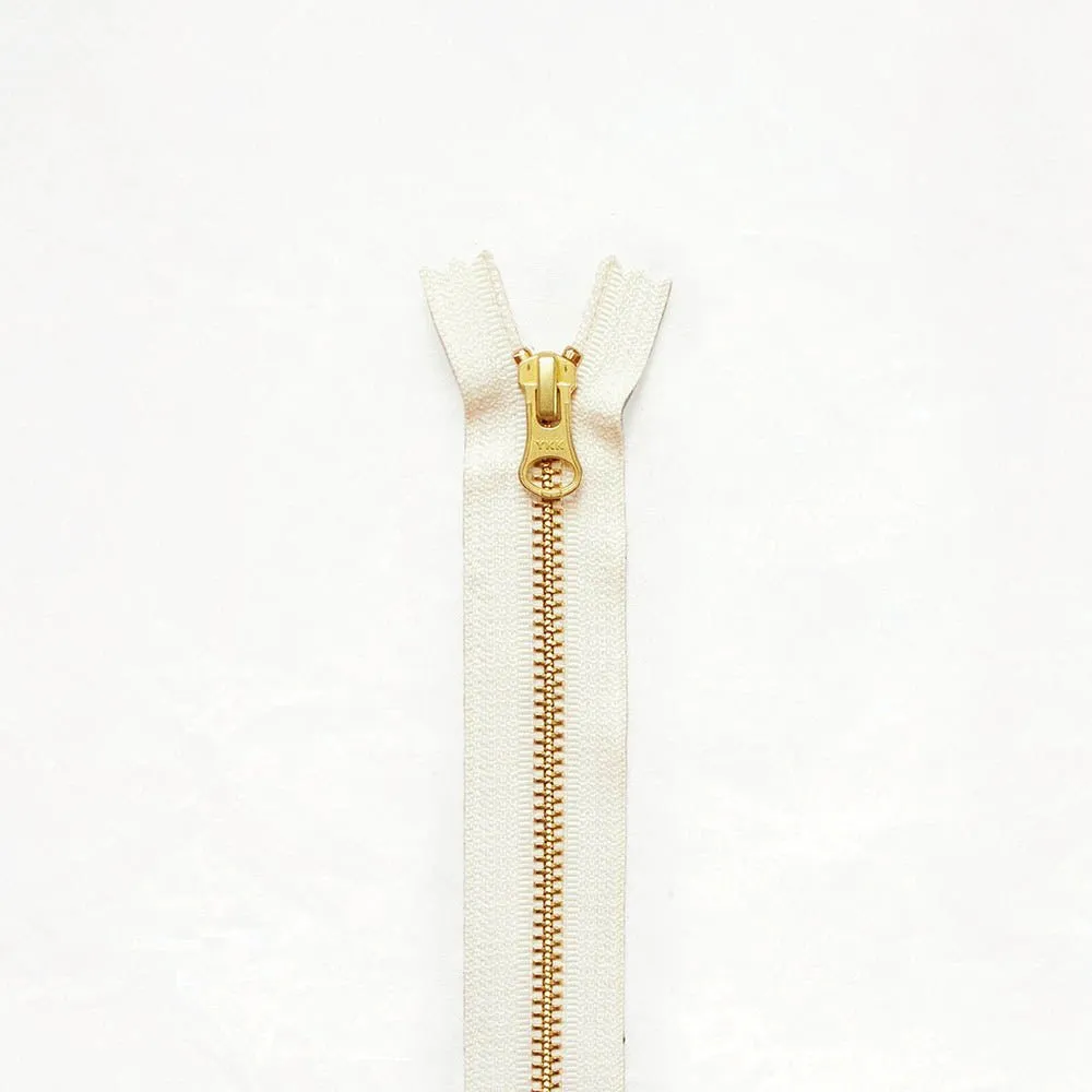 13" Brass Zippers - Mystery Value Packs