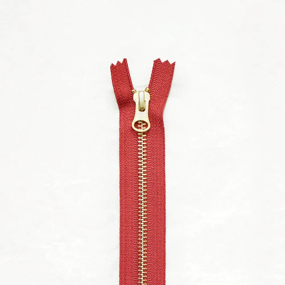 13" Brass Zippers - Mystery Value Packs