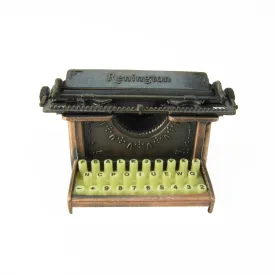 1:6 Scale Antique Typewriter Diorama Dollhouse Accessory