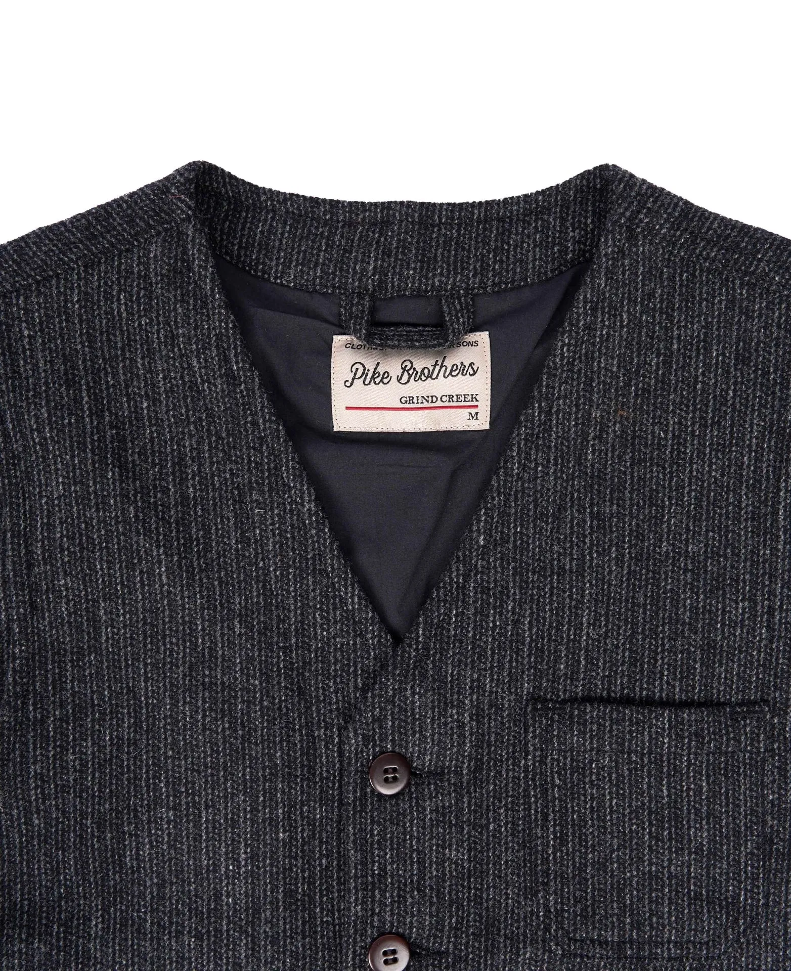 1937 Roamer Vest Glasgow Grey - Pike Brothers