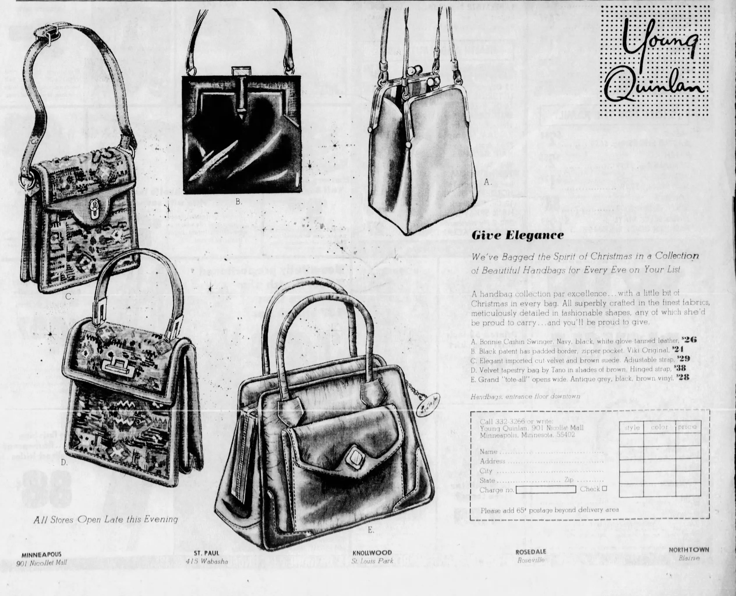 1970s 1972 documented BONNIE CASHIN coach SWINGER bag | new fall winter