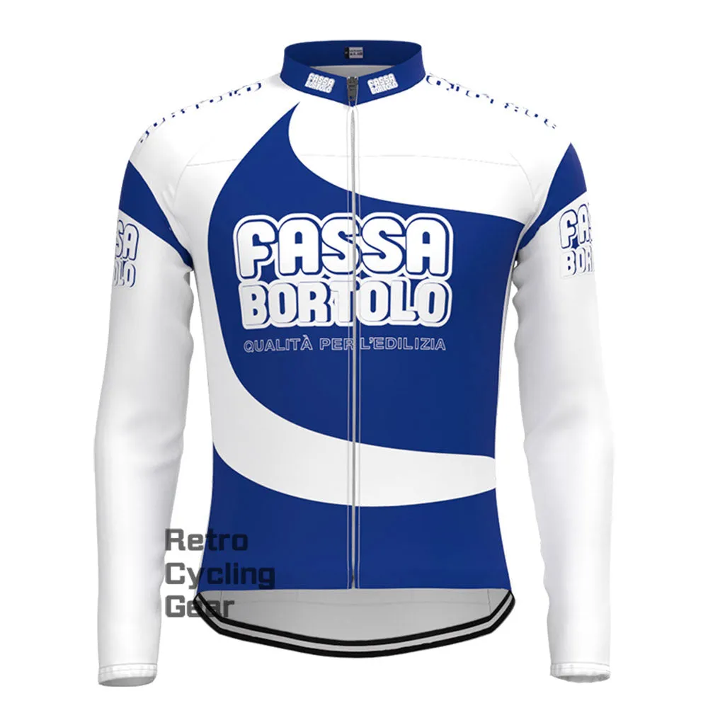 2004 Fassa Bortolo Retro Long Sleeve Cycling Kits