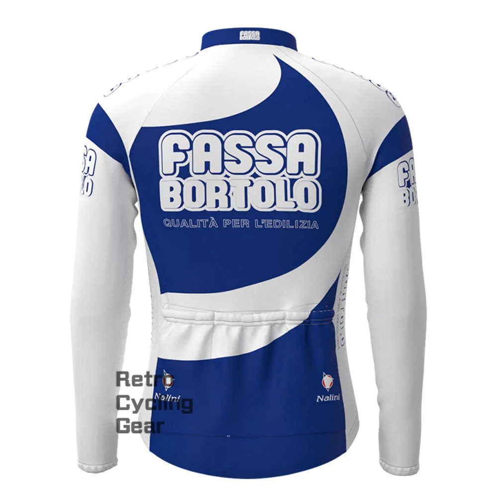 2004 Fassa Bortolo Retro Long Sleeve Cycling Kits