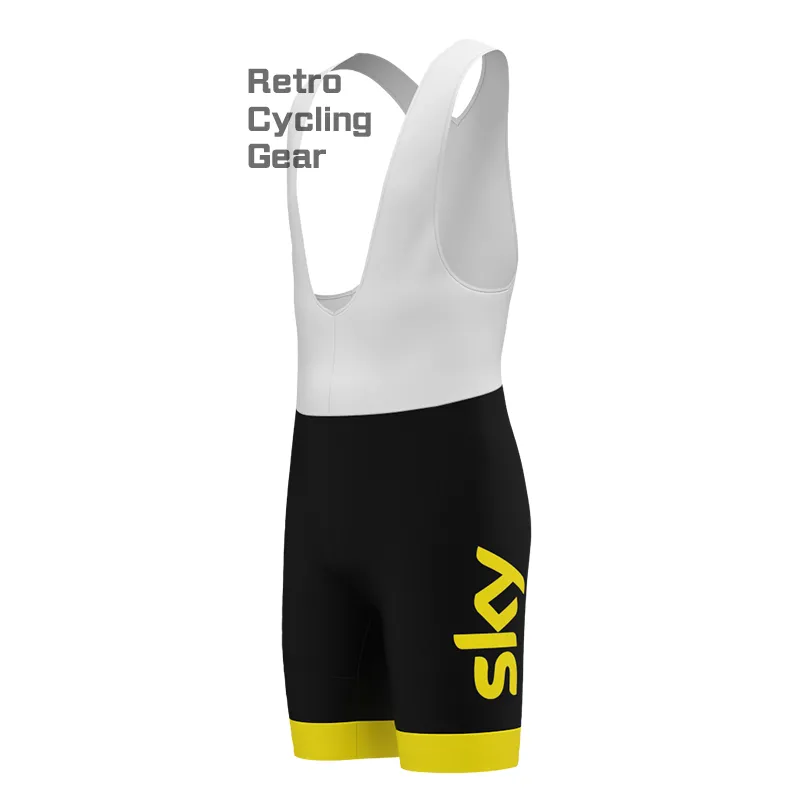 2018 sky Retro Long Sleeve Cycling Kits