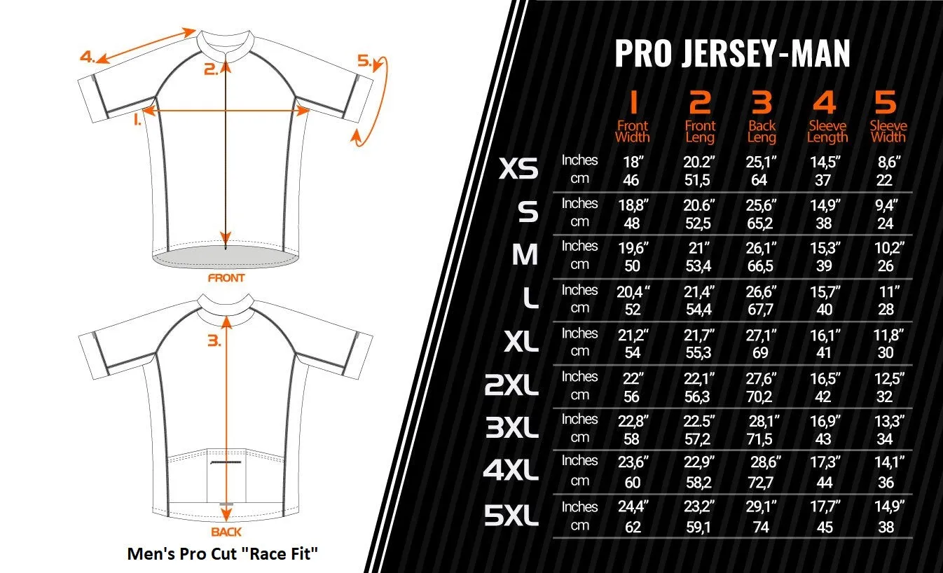 2022 "Ide Racing" Race Cut Cycling Jersey