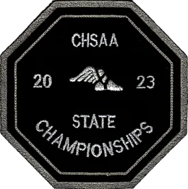 2023 CHSAA State Championship Track & Field Patch