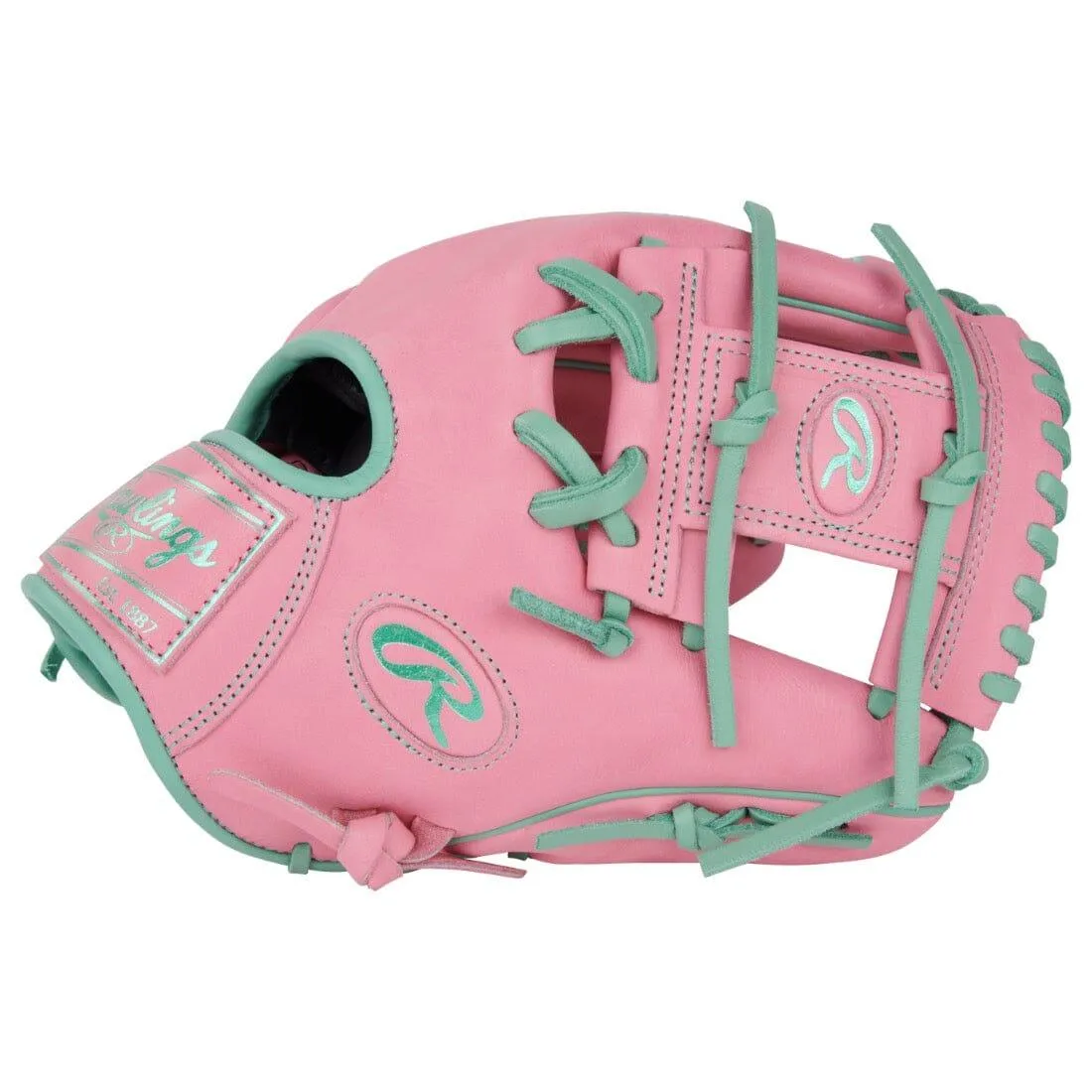 2024 Vibrant Series Rawlings Heart of the Hide 11.5" Infield Baseball Glove: PROR204-2PPM