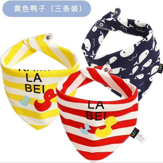 3-pc Baby Feeding Head Scarf