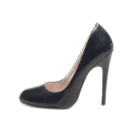 3 Suisses High-Heel Shoes Leather Black Colour For Women