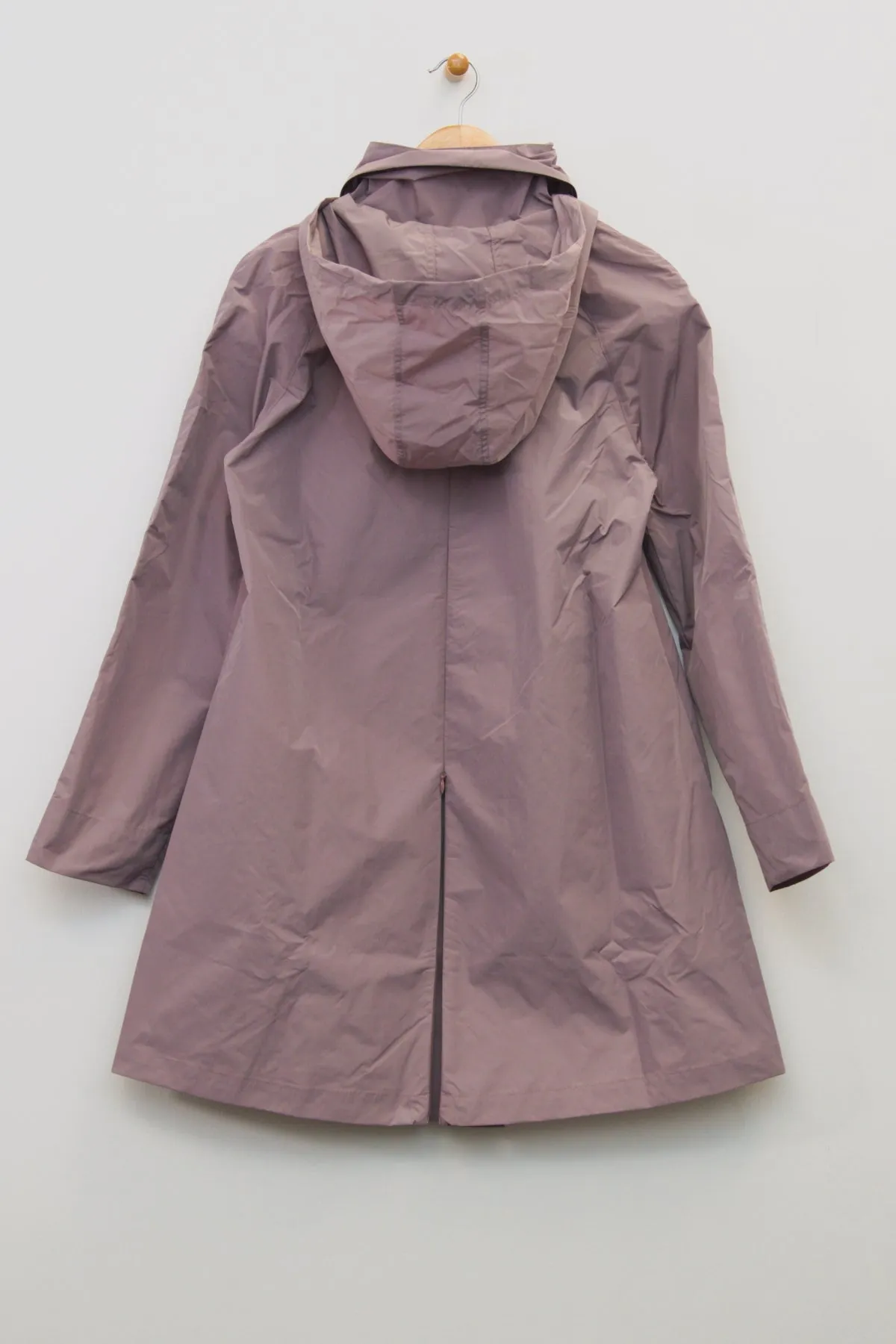 33" Raincoat with Hidden Hood