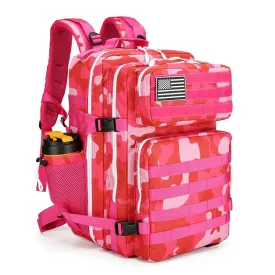 45L 3P Military Molle "Hot Pink Camouflage' Tactical Backpack