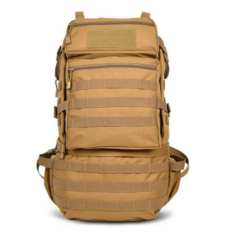 50L Military MOLLE Tactical Army Backpack with Waist Strap