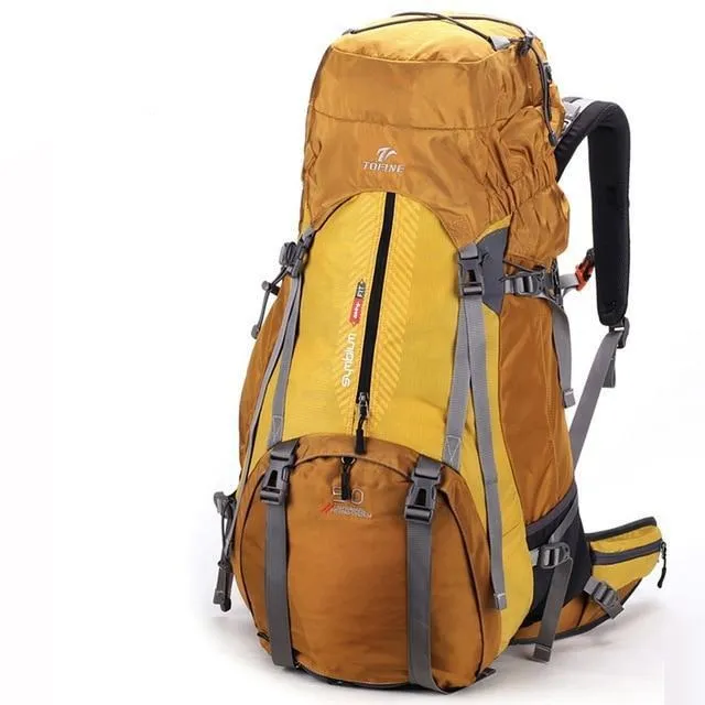 60L Large Capacity Outdoor Camping Hiking Trekking Backpack