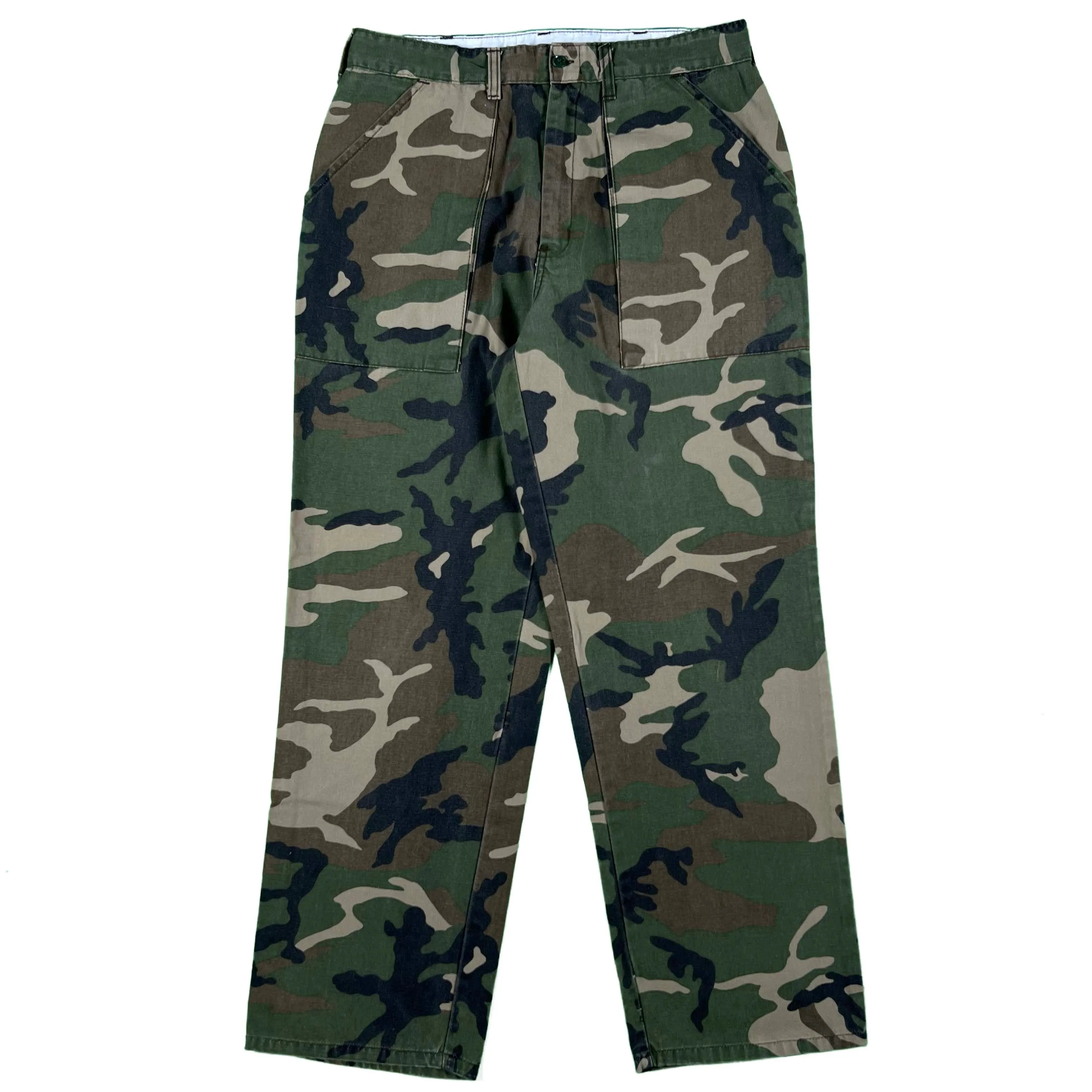 80s Winchester Camo Fatigue Pants- 29"-32"x30