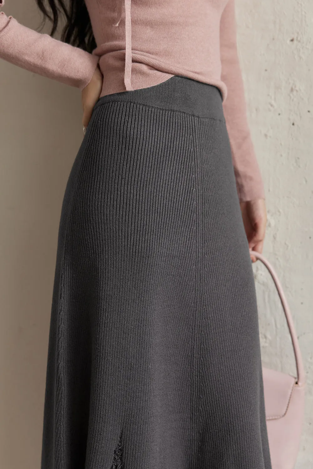 A Line Maxi Skirt for Women