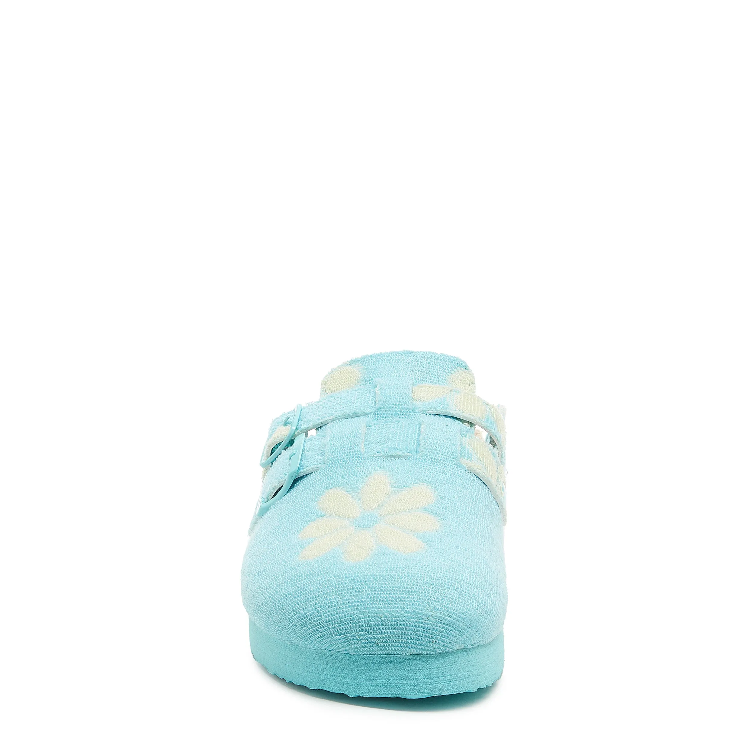 Abel Plus Blue Floral Clogs