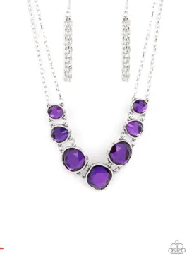 Absolute Admiration - Purple
Necklace - Paparazzi Accessories