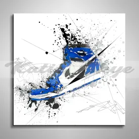 ABSTRACT SNEAKERS ART INSPIRED BY AIR JORDANS SNEAKERS //SNK-AJ03