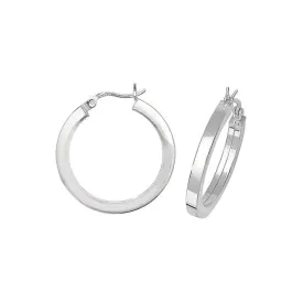 Acotis Silver Hoop Earrings G5728