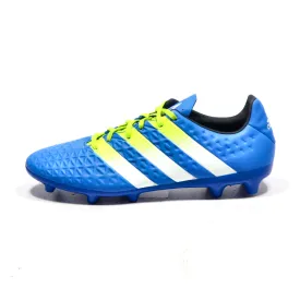 Adidas Ace Fg/Ag Sport Shoes Fabric Blue Colour For Men