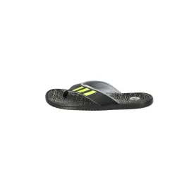 Adidas Adissage Flip Flops Casual Sandals Fabric Grey Colour For Men