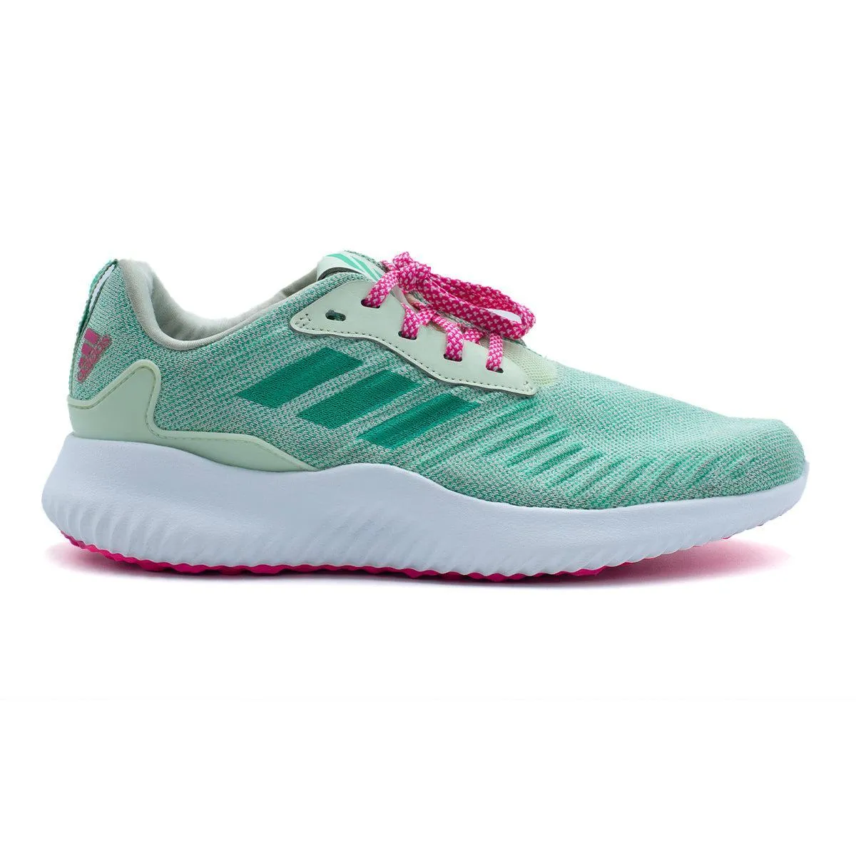 Adidas Alphabounce Rc Xj Gymnastics Sport Shoes Fabric Green Colour For Women