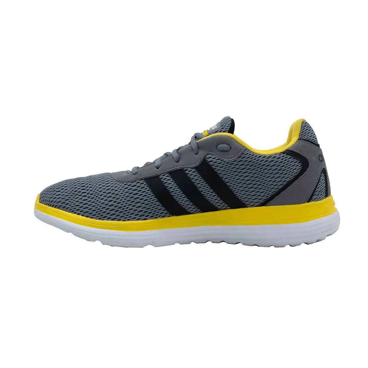 Adidas Cloudfoam Speed Running Sport Shoes Fabric Grey Colour For Men