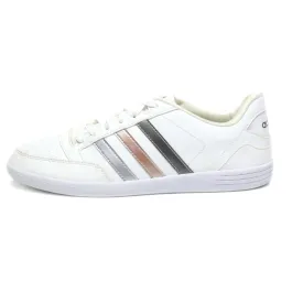 Adidas Hoops Low-Top Sneakers Leather White Colour For Women