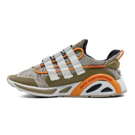 Adidas Lxcon Mountaineering Sport Shoes Fabric Multicolour Colour For Men