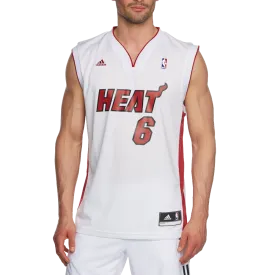 Adidas Men's Miami Heat Lebron James NBA Replica Jersey