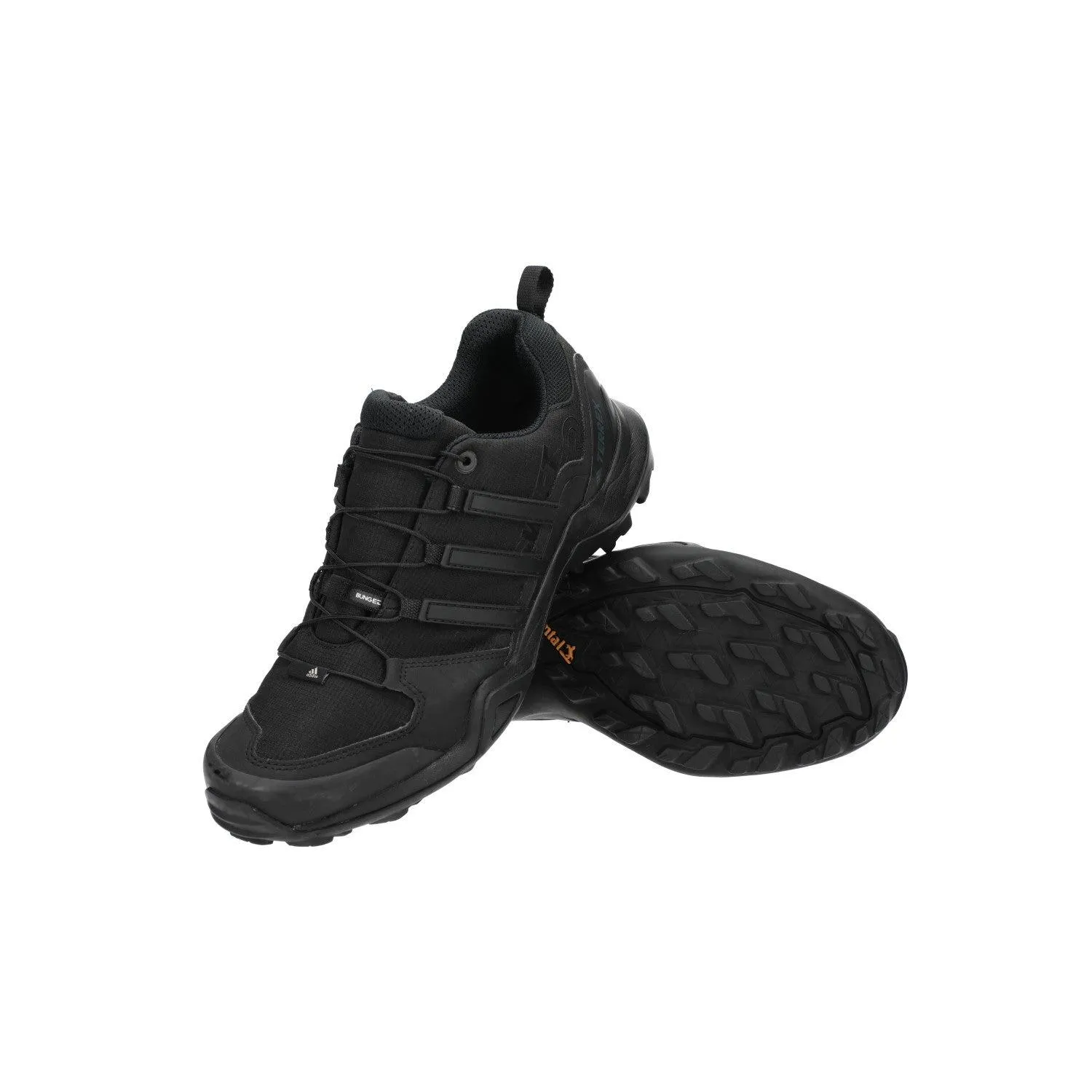 Adidas Terrex Swift R2 Hiking Sport Shoes Fabric Black Colour For Men