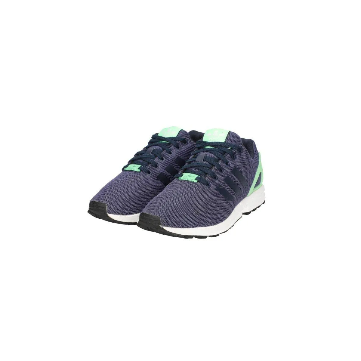 Adidas Zx Flux Running Sport Shoes Fabric Blue Colour For Women