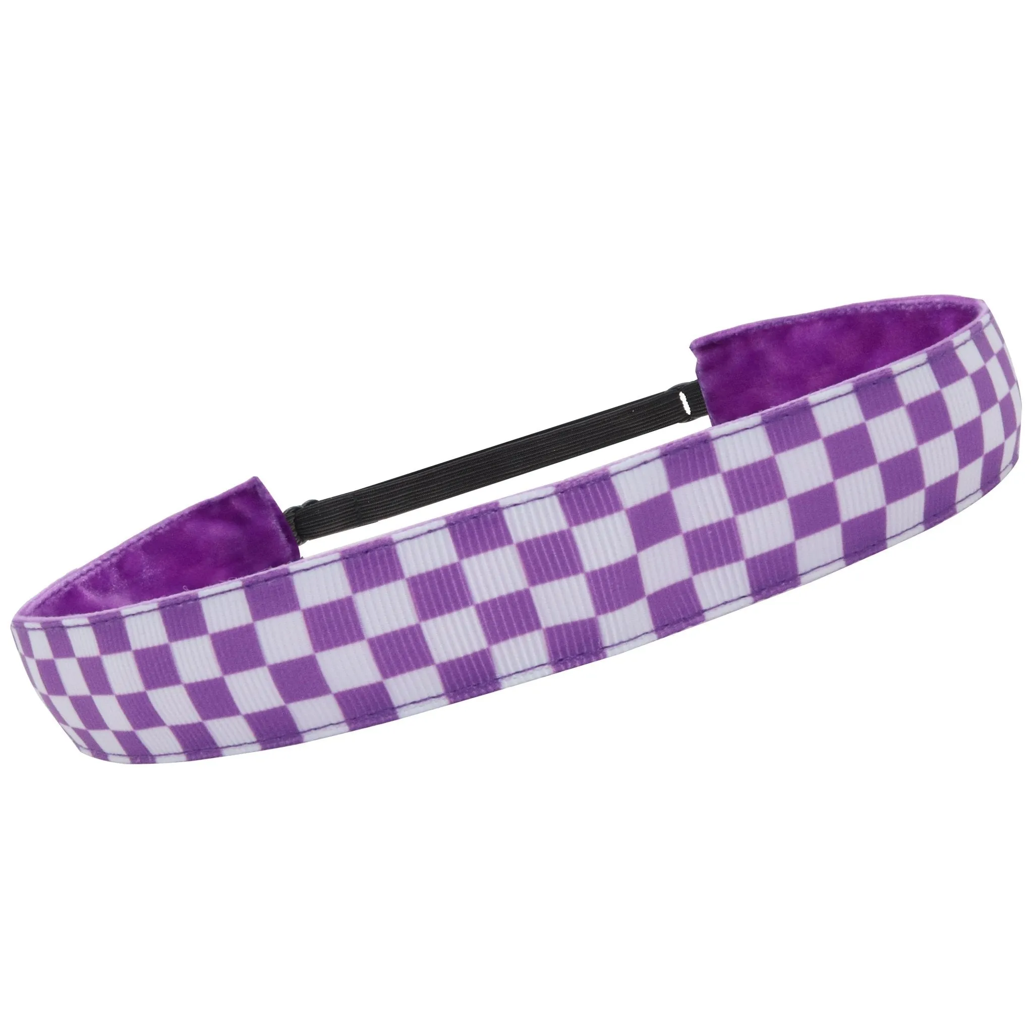 Adjustable No Slip Checkerboard Headband