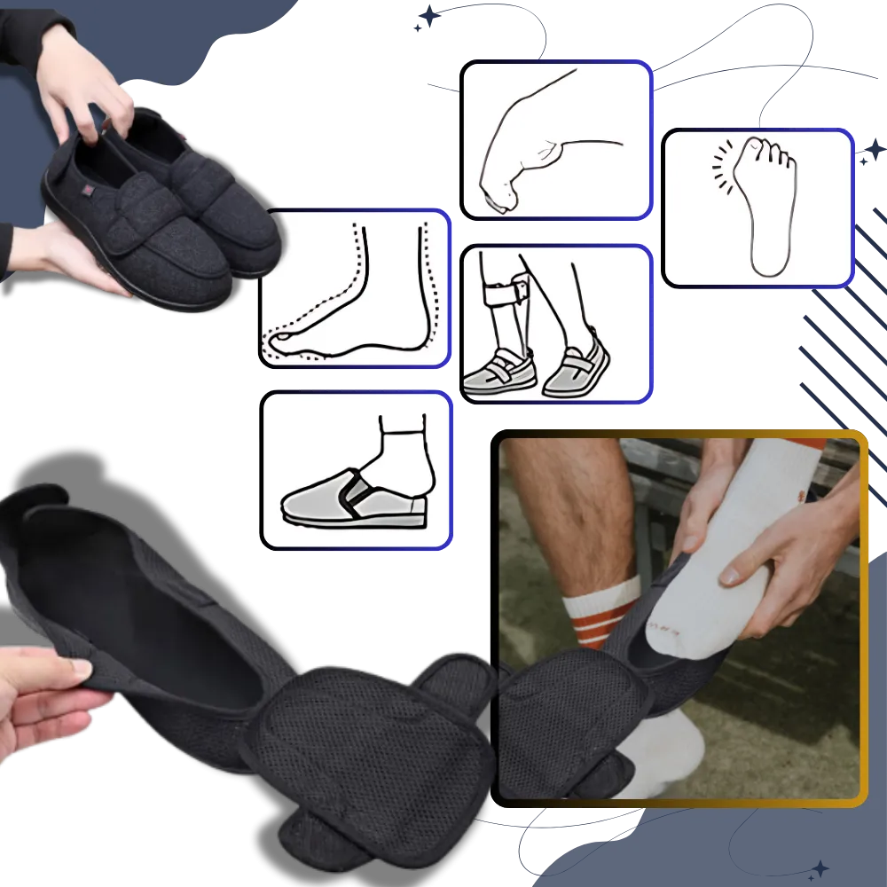 Adjustable Orthopedic Diabetic Shoes