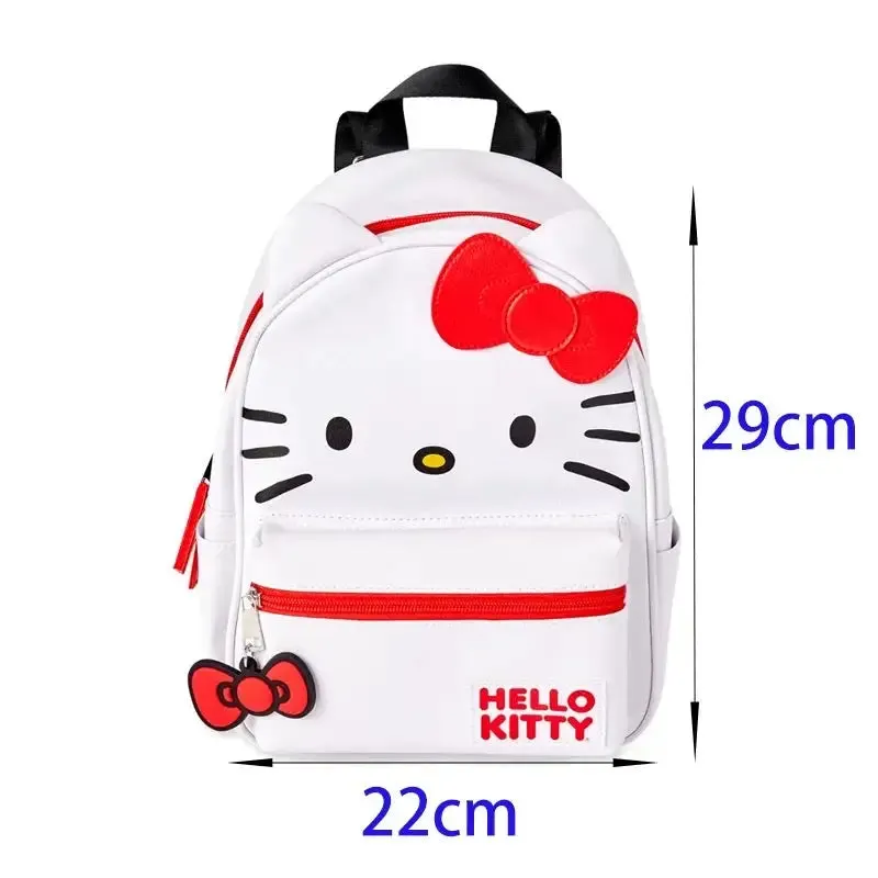 Adorable Kitty Red White Bow Backpack Bag