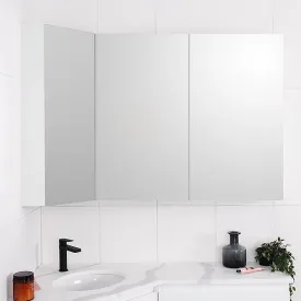 ADP Glacier Pro Offset Corner Mirror Shaving Cabinet