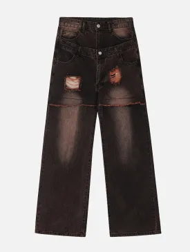 Aelfric Eden Double Waist Loose Jeans