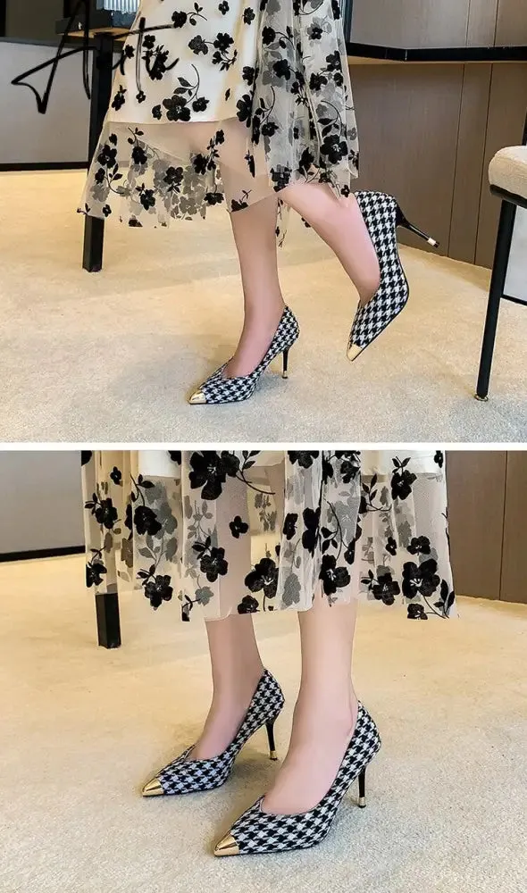 Aiertu Womens Shoes High Heels Casual OL Sexy Korean Fashion Pumps Elegant Shoes Party  Tacones Mujer  Womens Heels