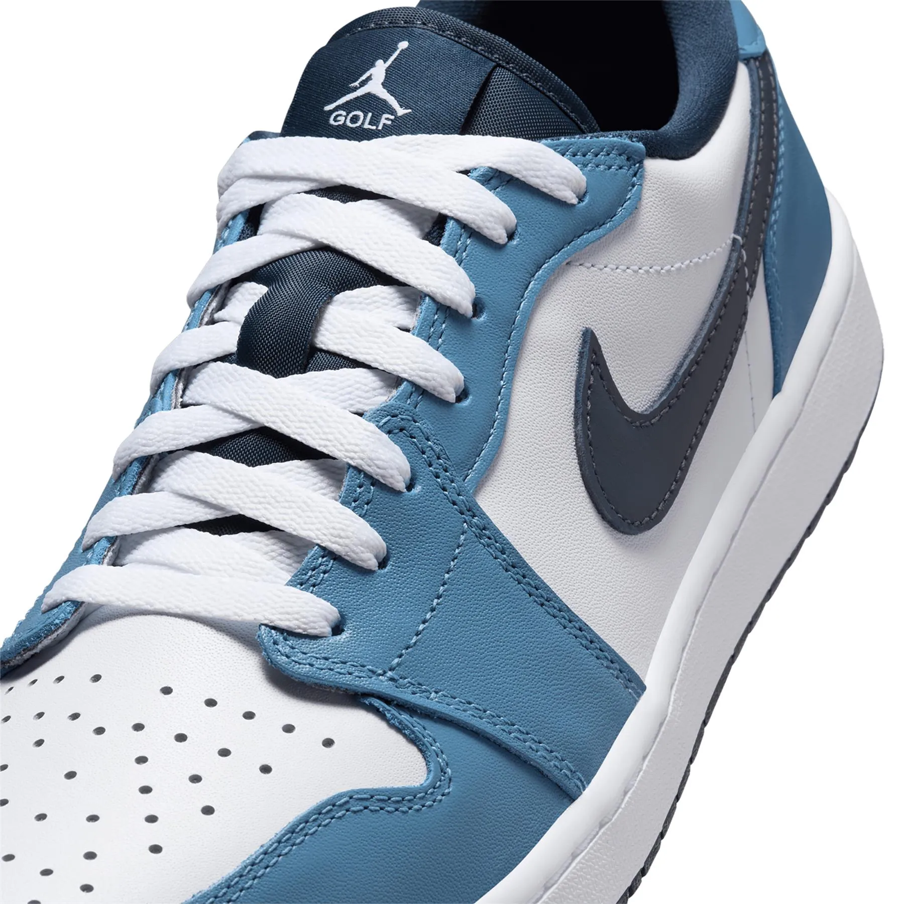 Air Jordan 1 Low G White/Armory Navy/Aegean Storm - 2024