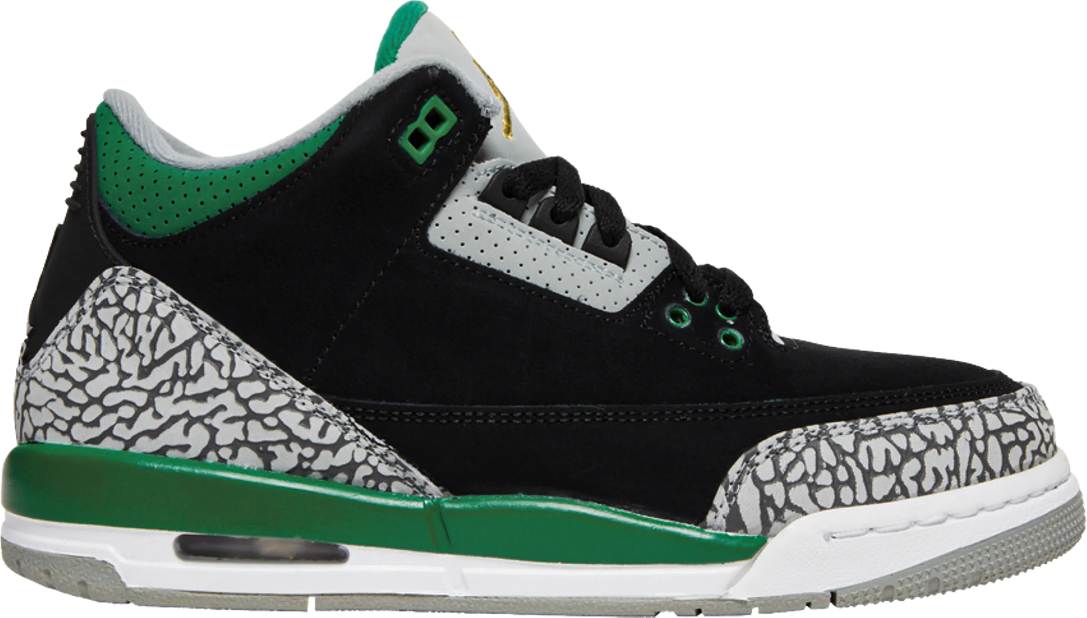 Air Jordan 3 Retro GS 'Pine Green' - 398614 030