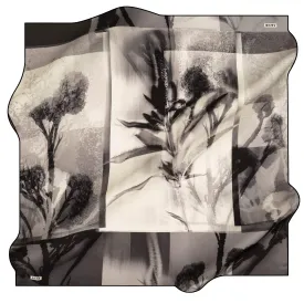 Aker Wild Flower Turkish Silk Scarf No. 12