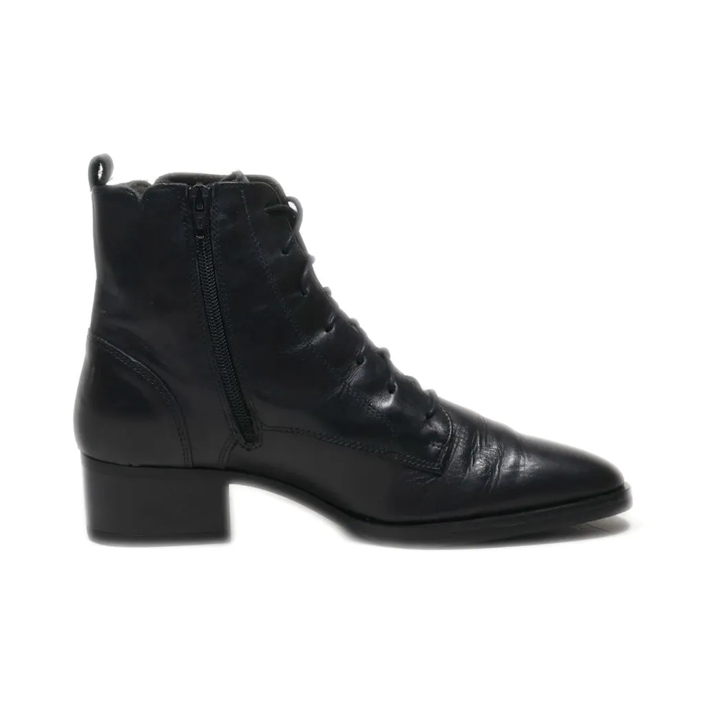 Alba Moda Paola Ferri Ankle Boots Leather Black Colour For Women