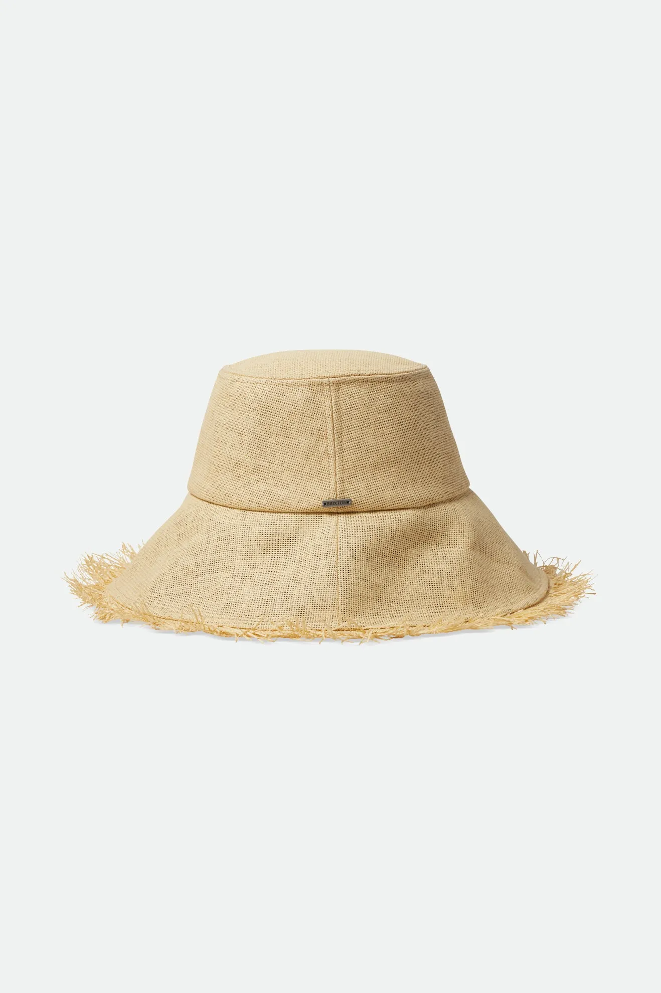 Alice Straw Bucket Hat - Tan