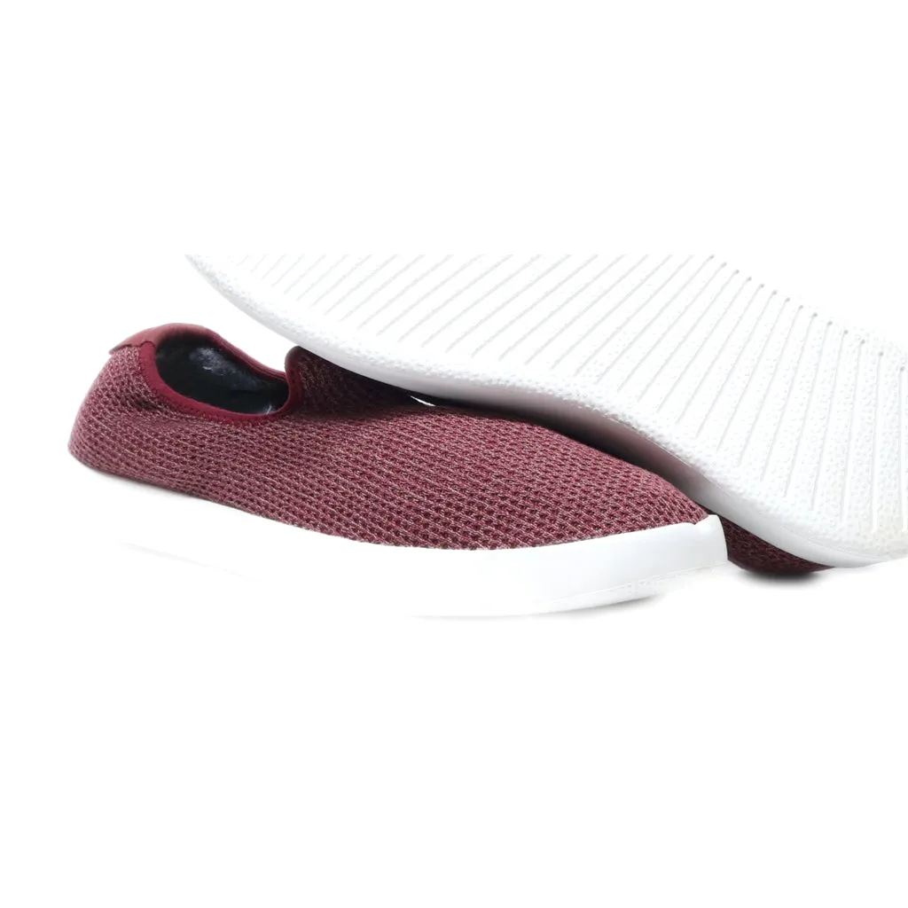 Allbirds Tree Loungers Sport Shoes Fabric Maroon Colour For Men