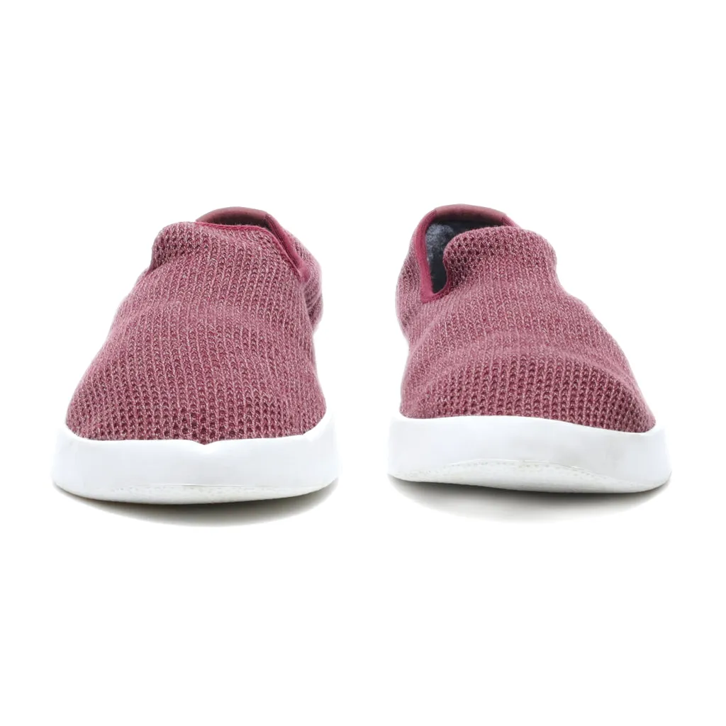 Allbirds Tree Loungers Sport Shoes Fabric Maroon Colour For Men