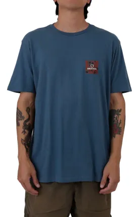 Alpha Block T-Shirt - Indie Teal/Bloom